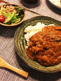 キャベツ大量消費!キャベツのトマトカレー-レシピのメイン写真