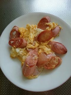 魚肉ソーセージのたまごとじ-レシピのメイン写真