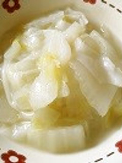 餃子の皮&白菜noしろ~いスープ煮-レシピのメイン写真