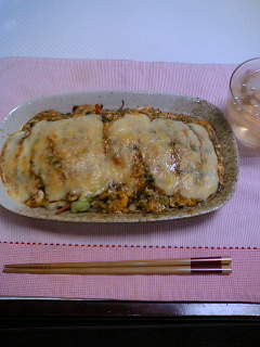 麻婆焼きそばグラタン-レシピのメイン写真