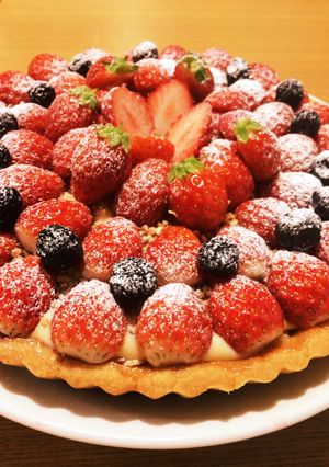 簡単！！いちごたっぷりベリーベリータルト-レシピのメイン写真