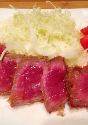 和牛を贅沢に！牛カツ-レシピのメイン写真