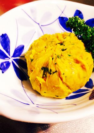 カボチャのサラダ☆カレー味☆お弁当に-レシピのメイン写真