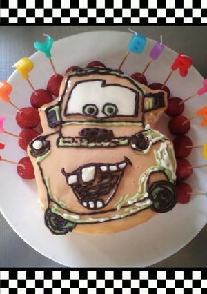 カーズ メーターのキャラメルケーキ-レシピのメイン写真
