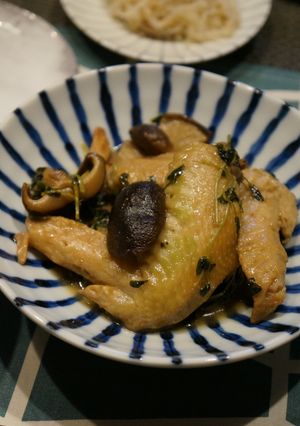 鶏手羽と干ししいたけのうま煮。-レシピのメイン写真