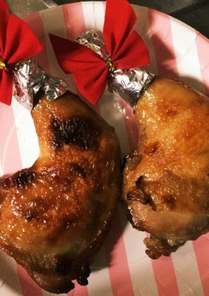 クリスマスにローストチキン-レシピのメイン写真