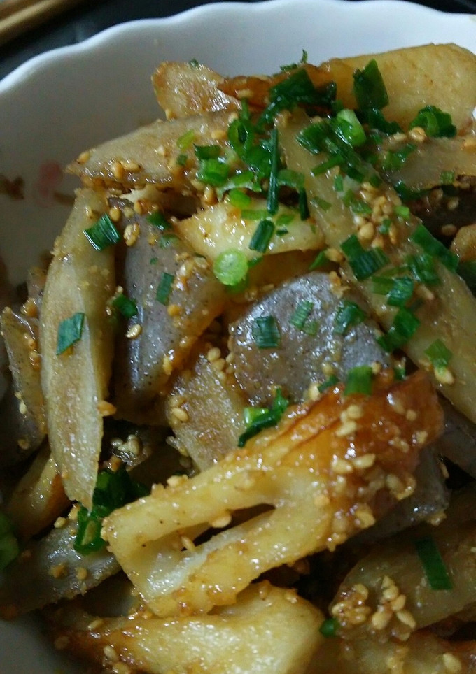 ごぼうと竹輪のゴマ煮-レシピのメイン写真