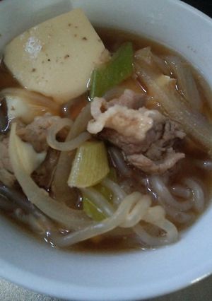 フライパンで簡単☆我が家の肉豆腐-レシピのメイン写真