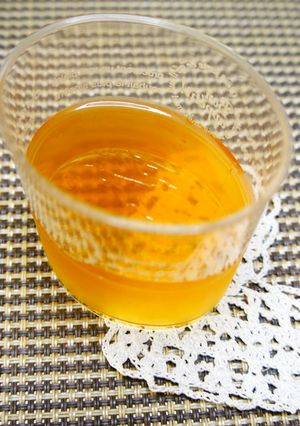 中華デザート　甜茶のゼリー-レシピのメイン写真