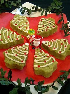 クリスマス☆プチツリーケーキ-レシピのメイン写真