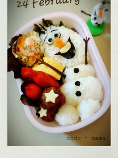 オラフ♡弁当-レシピのメイン写真
