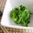なばな・菜の花の胡麻味噌辛子和え。