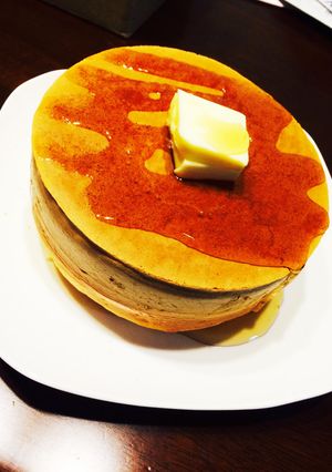 オーブンレンジでホットケーキ-レシピのメイン写真