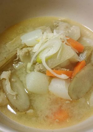 簡単！おいしい豚汁！高倉健バージョン！-レシピのメイン写真
