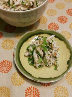 レンジで簡単☆ささみの梅肉和え☆-レシピのメイン写真