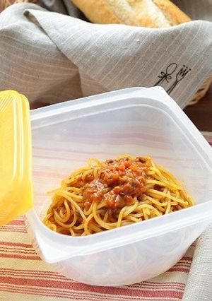 レンジでおいしい本格生パスタ-レシピのメイン写真