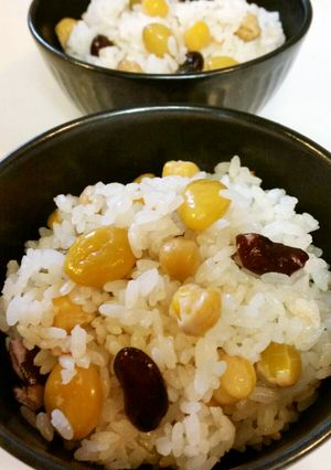いつでも作れる豆ご飯-レシピのメイン写真
