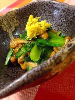 寿司酢で超簡単♪なめこと小松菜の和え物-レシピのメイン写真