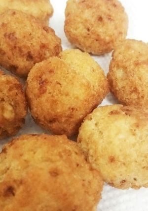 HMと豆腐で簡単さくモチドーナツ♪-レシピのメイン写真