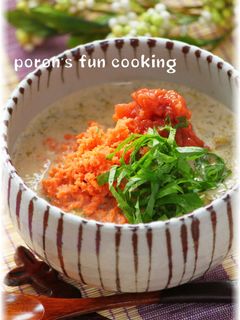 簡単♪しゃけの海苔佃煮ミルク茶漬け-レシピのメイン写真