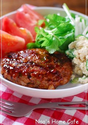 キャベツたっぷりハンバーグ-レシピのメイン写真