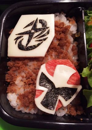 キャラ弁☆ニンニンジャー-レシピのメイン写真