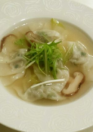 梅肉入り水餃子-レシピのメイン写真