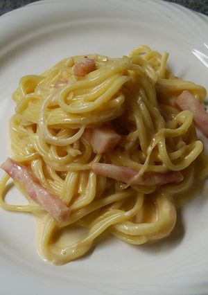 手早く美味しいカルボナーラ♡-レシピのメイン写真