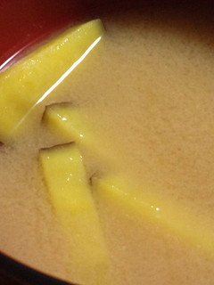 簡単★さつまいもの味噌汁-レシピのメイン写真
