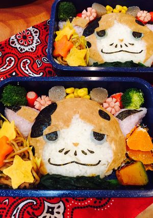 キャラ弁☆マスターニャーダ☆妖怪ウォッチ-レシピのメイン写真