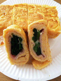 お弁当おかず!ちょっと豪華?な卵焼き-レシピのメイン写真