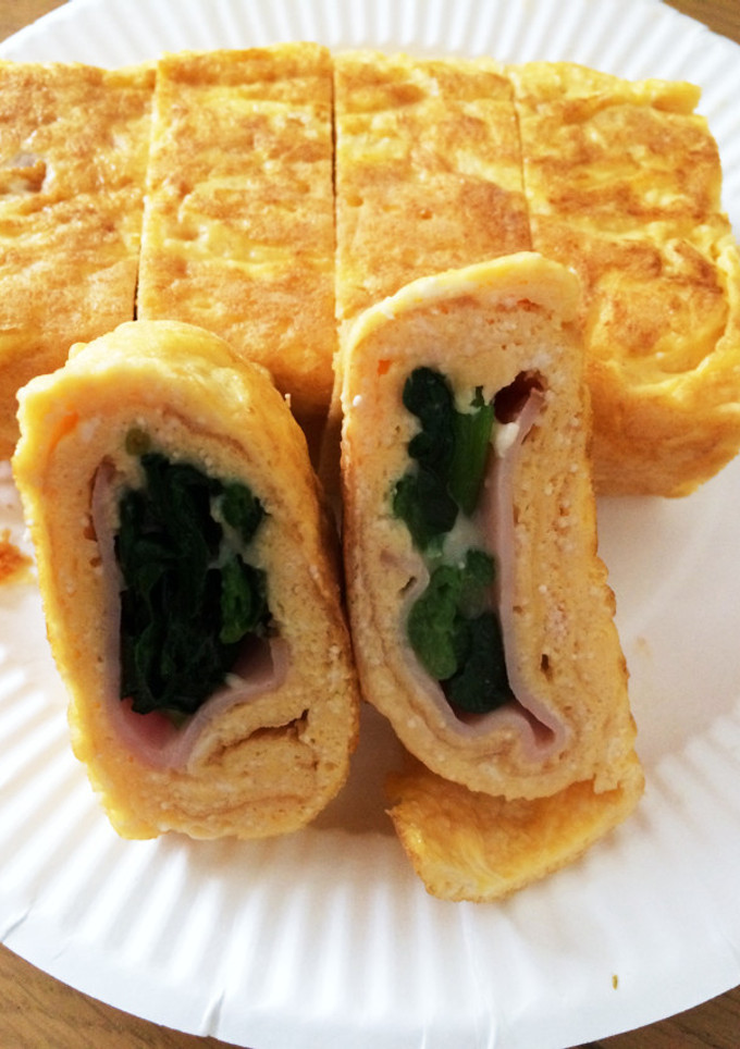お弁当おかず！ちょっと豪華？な卵焼き-レシピのメイン写真