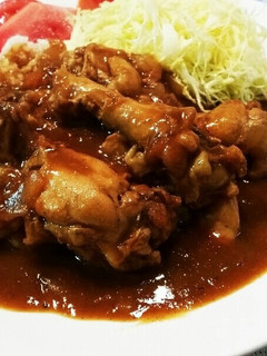 圧力鍋で作る鶏手羽元の簡単カレー-レシピのメイン写真