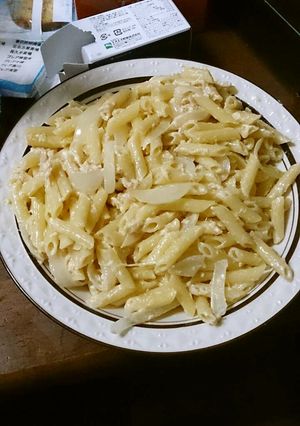 ツナのサワークリームパスタ-レシピのメイン写真