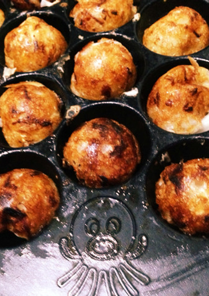 白菜とろとろソーセージ簡単たこ焼き卵無し-レシピのメイン写真