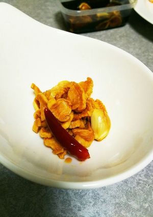 自家製干し大根で☆ピリ辛にんにく醤油漬け-レシピのメイン写真