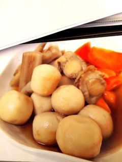 里芋と帆立の煮物-レシピのメイン写真