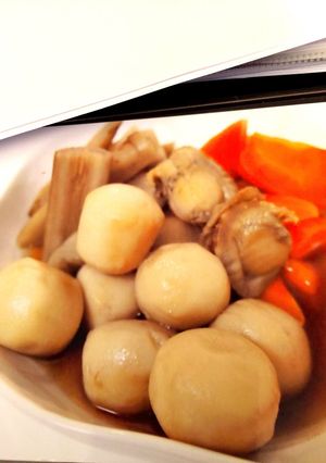 里芋と帆立の煮物-レシピのメイン写真