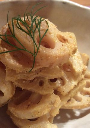 レンコンのカレー風味サラダ-レシピのメイン写真