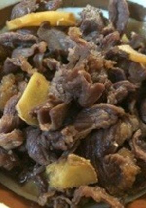 さくら肉の生姜煮-レシピのメイン写真