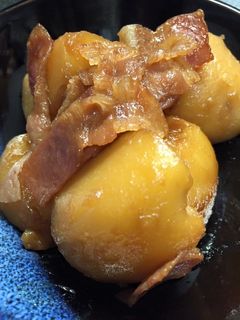 ジャガイモとベーコンの煮物-レシピのメイン写真