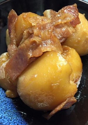 ジャガイモとベーコンの煮物-レシピのメイン写真