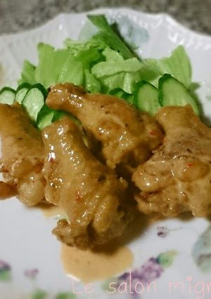 フライドチキンのチリマヨソース-レシピのメイン写真