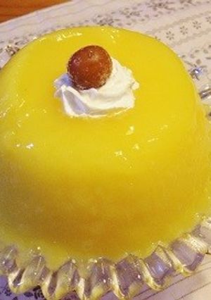 とろけるふわふわ桃ゼリー♫-レシピのメイン写真