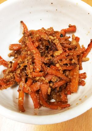 にんじんキンピラ☆たらこ風味-レシピのメイン写真