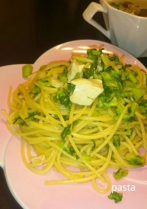 大根の葉が美味しいパスタ-レシピのメイン写真