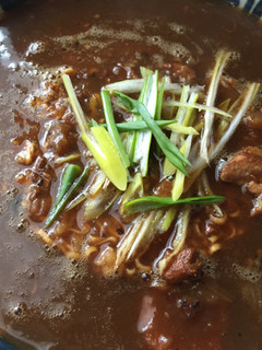 残りのカレーでカレー風チキンラーメン-レシピのメイン写真