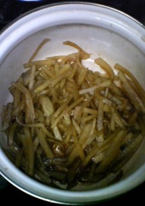 ノンカロリ～　きんぴら│〇´3｀|-レシピのメイン写真