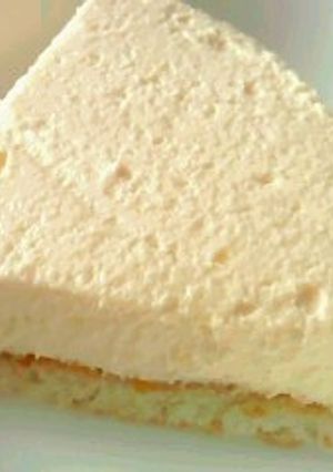 レモン風味のレアケーキ-レシピのメイン写真