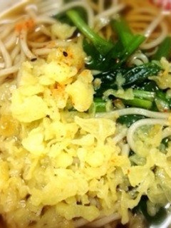 簡単たぬきそば-レシピのメイン写真